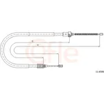 Tazne lanko, parkovaci brzda, 11.6586