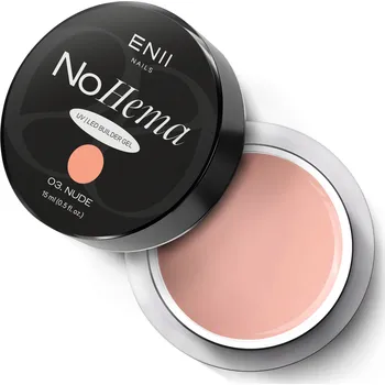 Lak na nehty ENII NAILS ENII-NAILS ENII Stavební UV LED Gel No Hema 03 Nude, 15 ml