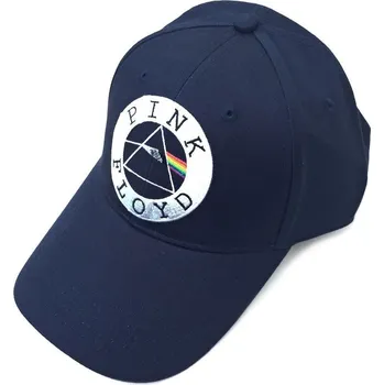 Kšiltovka Pink Floyd Circle Logo Kšiltovka Navy UNI