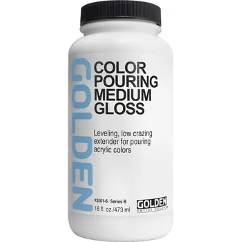 Speciální výtvarná barva Golden Artist Colors Color Pouring Médium Glossy 473 ml 1 ks