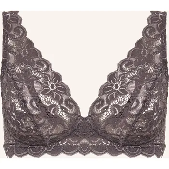 Podprsenka Hanro Dámská Trojúhelníková Podprsenka Moments, šedá, 80C