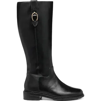 Dámské kozačky Kožené kozačky Geox D WALK PLEASURE D46TGD.00043.C9999 černá 99X, EUR 38