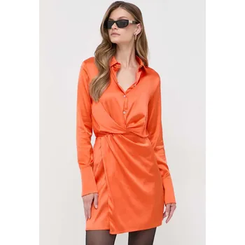 Dámské šaty Šaty Patrizia Pepe oranžová barva, mini 8A1194.A644 22X, vel. 36