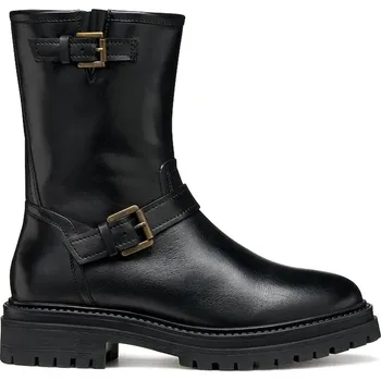 Dámské kozačky Kožené kotníkové boty Geox D IRIDEA D56HRD.00043.C9999 černá 99X, EUR 39