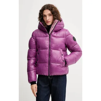 Bunda Save The Duck BIDDY fialová barva, zimní, D31989W.LOVE21 44X, vel. XS