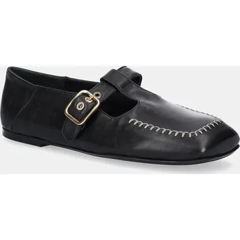 Dámské baleríny Kožené baleríny AGL Ceramic Shoes D840006PGKA0761013 černá 99X, EUR 38