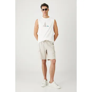 Pánské tričko Bavlněné tričko Medicine pánské, bílá barva RS25.TTMB12 00X, vel. XXL