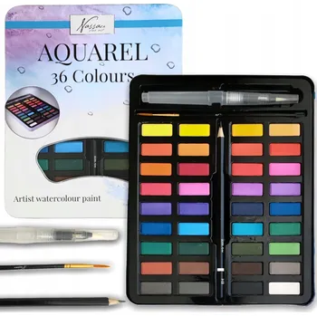 Vodová barva Akvarelové barvy Creative Artist 36 ks