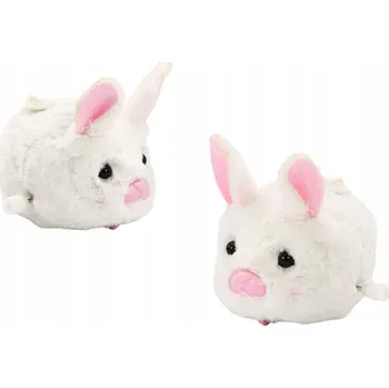 Obraz Natahovací Jezdící Zajíček Hračka Dekorace Bílý