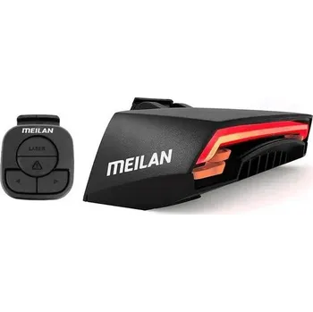 Cyklosvítilna Zadní brzdové světlo Meilan X5 s blinkry