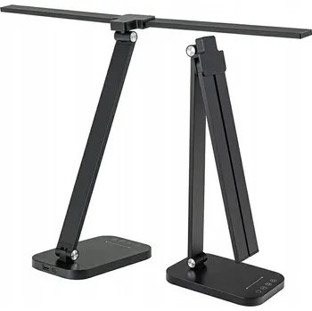 Lampička LED Stolní Lampa Dvojitá Nastavitelná 12W pro Čtení a Psaní Úkolů