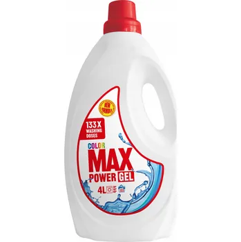 Prací gel Tekutý prací prostředek na barevné prádlo MAX POWER 4,5 l