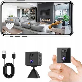 IP kamera MINI ŠPIÓNÍ KAMERA WIFI VZDÁLENÝ NÁHLED ŽIVĚ INFRAČERVENÉ NOČNÍ VIDĚNÍ