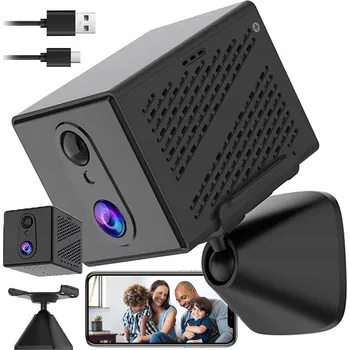 KAMERY MONITORUJĄCE MINI BEZDRÁTOVÁ WI-FI KAMERA S INFRAČERVENÝM NOČNÍM VIDĚNÍM