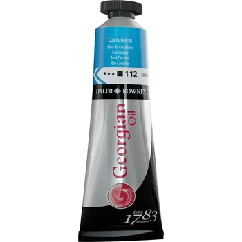 Olejová barva Daler Rowney Georgian Olejová barva Coeruleum 38 ml 1 ks