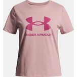 Dívčí triko UNDER ARMOUR UA BIG LOGO SS růžová XL