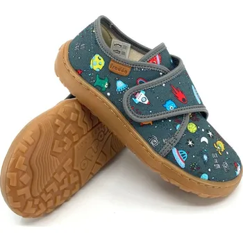 Chlapecké bačkory Bačkory Froddo Slippers G1700421-3 Grey+ Vesmír 24, Vnitřní délka boty: 16,1 cm, Vnitřní šířka boty: 6,3 cm