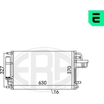 Výparník klimatizace Kondenzátor, klimatizace, 667101