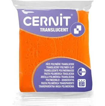 Set školních potřeb CERNIT TRANSLUCENT 56g oranžová