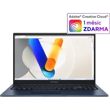 Notebook ASUS NTB Vivobook 15 (X1504VA-NJ3697W), i3-1315U, 15.6" FHD, 16GB, 512GB SSD, Intel, W11 Home, Quiet Blue