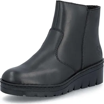 Dámské kozačky Dámská kotníková obuv RIEKER X9165-01 černá W5 37