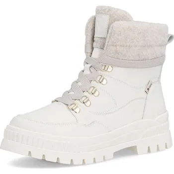 Dámské kozačky Dámská kotníková obuv RIEKER W2171-81 bílá W5 42