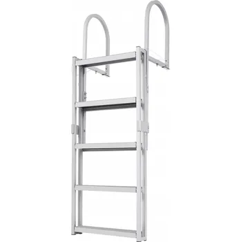 Žebřík SucceBuy Žebřík 10,5 kg, 5 kroků, hliníková slitina