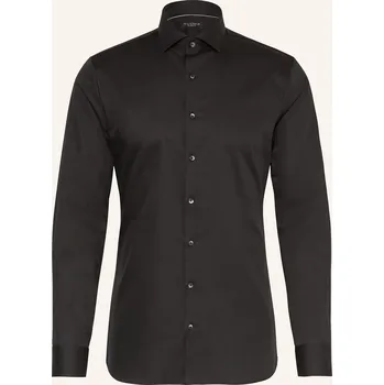 Pánská košile Olymp Pánská Košile No. Six Super Slim, černá, 41