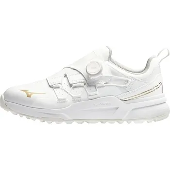 Golfová obuv Mizuno Hazard Enerzy Limited BOA White/Gold 42,5 Pánské golfové boty