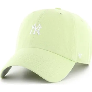 Kšiltovka Bavlněná baseballová čepice 47 brand MLB New York Yankees B.BSRNR17GWS.F1 zelená 71X, vel. ONE SIZE