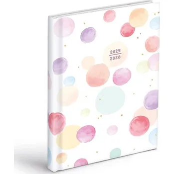 MFP Studentský diář A6 týdenní 2025/2026, Lamino 4/puntíky