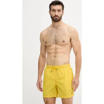 Pánské kraťasy Plavkové šortky United Colors of Benetton žlutá barva, 5YLF6X00V 11X, vel. XL
