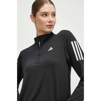 Pánská mikina Joggingová mikina adidas Performance Own The Run IK7440 černá 99X, vel. XS