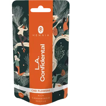 CBD Hemnia CBD Květy, LA Confidential, 1 g - 5 g 3 gramy