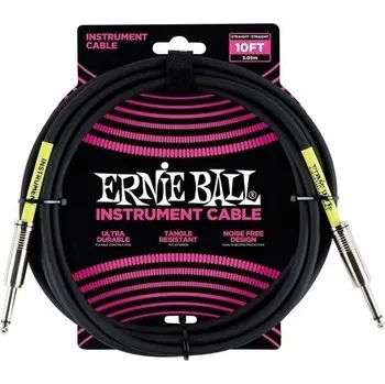 Ernie Ball P06048 3 m Rovný - Rovný Nástrojový kabel