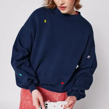 Dámská mikina BOBO CHOSES Dámská mikina - MIDNIGHT BLUE Velikost: S