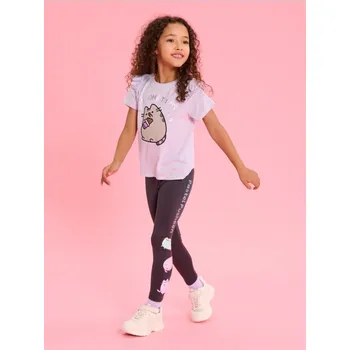 Dívčí kalhoty Sinsay - Legíny Pusheen the Cat - šedá - 868CI-90X - 868CI-90X-134