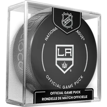 Puk Inglasco / Sherwood Puk Los Angeles Kings NHL Official Game Puck 2024-2025