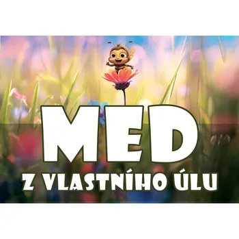 Kancelářský nábytek Střední PVC tabule 420x295 mm - med z vlastní včelnice 7365