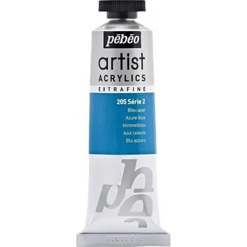 Vodová barva Pébéo Artist Akrylová barva Azure Blue 37 ml 1 ks