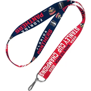 Fanatics Klíčenka Florida Panthers NHL 2025 Stanley Cup Champions Lanyard
