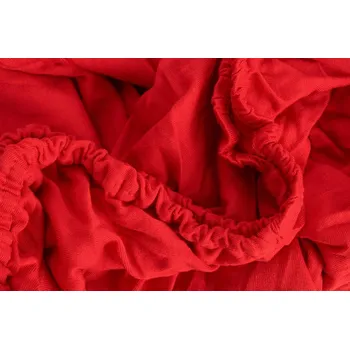 Prostěradlo JAHU Prostěradlo Jersey 180x200cm-červená