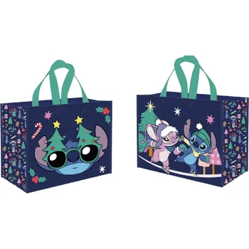 Nákupní taška Nákupní taška Stitch a Angel Xmas