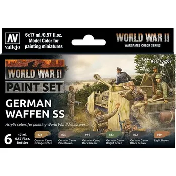 Modelářská barva Vallejo Model Color: WWII German Waffen SS