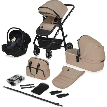 Kočárek Lionelo - Kombinovaný kočárek 3v1 BIANKA Beige Sand