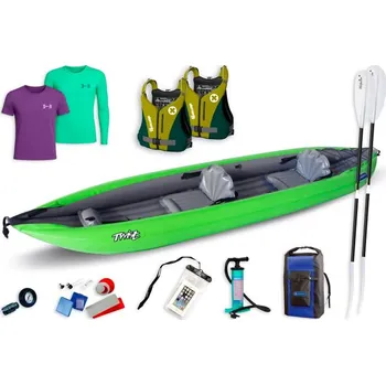 Člun Gumotex Twist 2/1 SET - 2 červená loď + DÁREK + Doprava ZDARMA