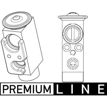 Ventil klimatizace Expanzní ventil, klimatizace, AVE 72 000P