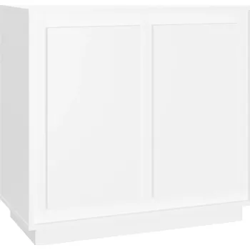 Příborník do zásuvky Příborník kompozitní dřevo 819884 80 x 34 x 75 cm bílý