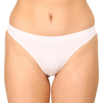 Dámské oblečení Dámská bambusová tanga Gina bílá (05010) M 05010 - MxB Možnost vrácení zboží ZDARMA do 120 dnů!
