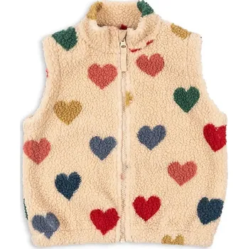 Dívčí vesta Dětská vesta Konges Sløjd JODY TEDDY VEST GRS KS103481.9BYA vícebarevná MLC, vel. 86